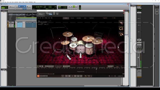 EZ Drummer 3  Sound Library  | Vintage Rock EZX |  Support  Pro Tools  -  Cubase