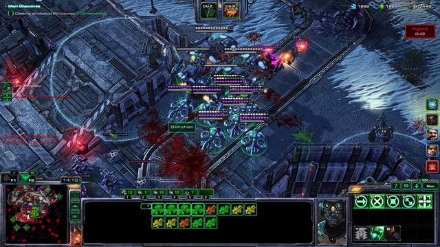 SC2 Co-Op Dead of Night ▏ "Frostbite" Jim Raynor GamePlay [Prestige : Rebel Raider] смотреть онлайн