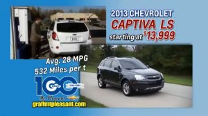 Special Chevrolet Captiva Offer at Graff Mt  Pleasant