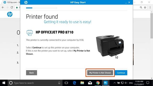 Installation d'une imprimante HP sous Windows avec un câble USB | HP Support смотреть онлайн