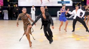 Юниоры-2 La (Open) финал: ча-ча-ча, самба, румба, пасодобль, джайв - Чемпионат Минска (21.05.2023)