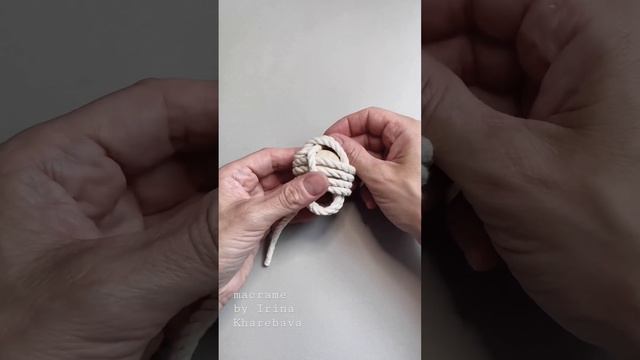 УЗЕЛ «Кулак обезьяны»/Макраме/DIY смотреть онлайн