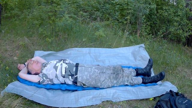 Матрас Naturehike. Тест-драйв в поле. смотреть онлайн