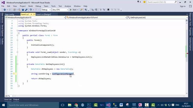 C# Tutorials - Load Data Into DataGridView From MySQL Database смотреть онлайн