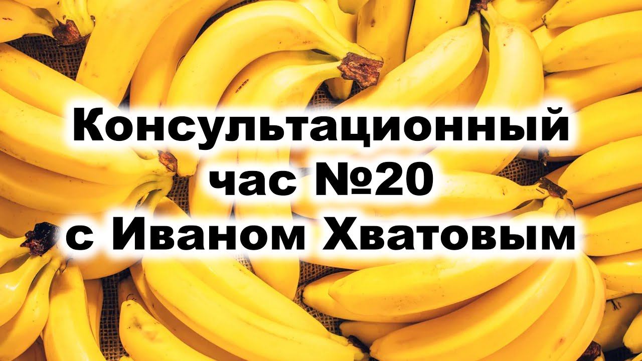 Консультационный час 20 (27 июня 2023)