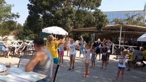 База отдыха " Свет маяка " , Керчь, Крым . Аниматоры