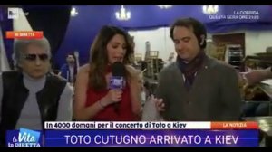 Toto Cutugno sfida l'Ucraina