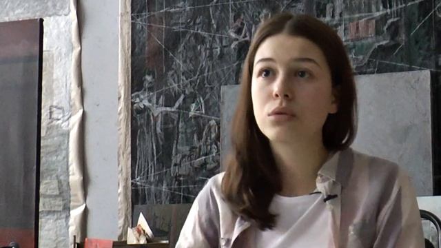 В мастерской художника Валентины Сергеевы #Валентина_Сергеева #Живопись #Мастерская_художника