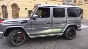 Подборка выхлоп Мерседес mp4