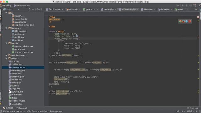 Как создать навигацию в WordPress? Работа с WP_Query смотреть онлайн