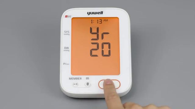 yuwell BP Monitor YE680B —— How to set up time date and turn off the voice or turn down the voice смотреть онлайн