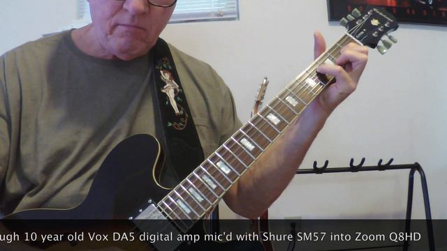 Epiphone ES 335 Pro - Son bought used for $250 had problems - sounds great смотреть онлайн