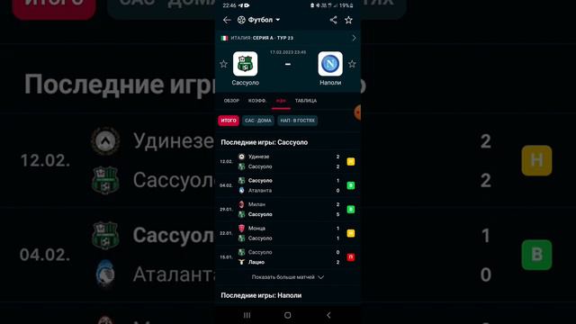 Серия А. Сассуоло/Наполи. Детальный разбор игры.#футбол #спорт #италия #наполи #сассуоло #прогноз