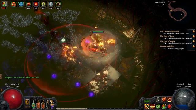 [Essence HC] Path of Exile - Kill Maligaro on Merciless смотреть онлайн