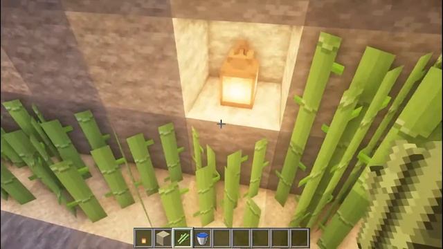 Minecraft: Как подстроить кирпичный дом в скале в майнкрафте?
