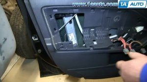 How To Remove Front Door Panel 07-12 Dodge Caliber