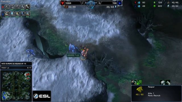 YoDa vs. ToD - Group B Ro16 - WCS Europe 2014 Season 2 - StarCraft 2 смотреть онлайн
