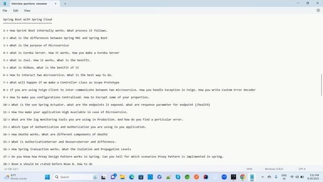Java  Experience | Spring Boot Microservices Rest API No Sql Coding Interview Question Answers 2023