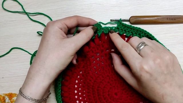 Салфетка "Вирджиния"/крючком/