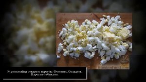 Рецепт салата. Салат с сухариками "Королевский"