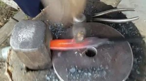 как выковать нож якут