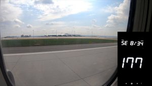 Скорость взлёта самолёта