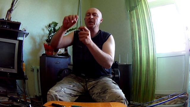 ЗАМЕНА КОЛЕЦ НА СПИННИНГЕ Johncoo Booster S702 Ex-Fast. смотреть онлайн