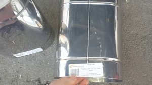 Овальные дымоходные трубы из нержавейки