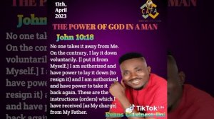 The Power of God in a Man @Goodyeni #goodvibes #gospel #motivation #trending #viral #music #tattoo