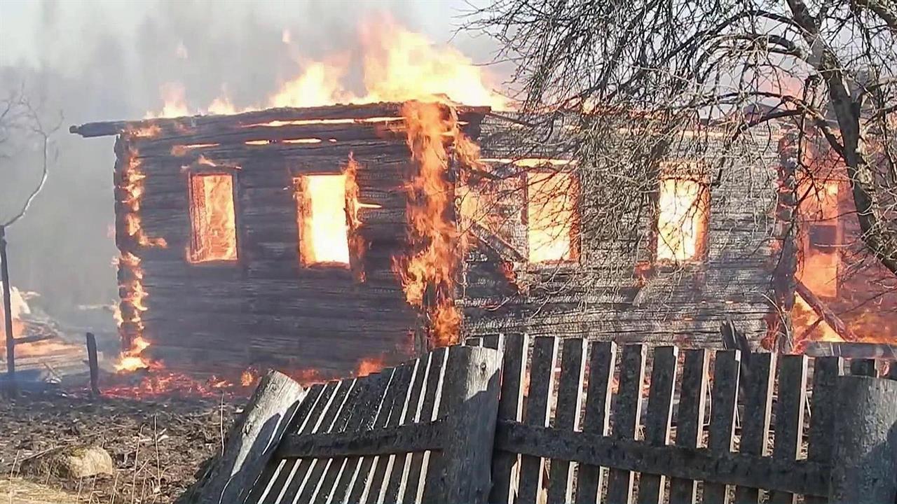 Ольга зажигает в деревне