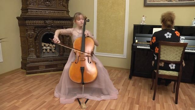 К. Сен-Санс - Аллегро аппассионато. Евдокия Конькова (виолончель) смотреть онлайн