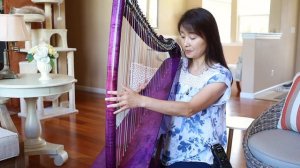 An In-depth Review of My Beautiful Purple Harp! (Musicmakers Sonnet Lap Harp)