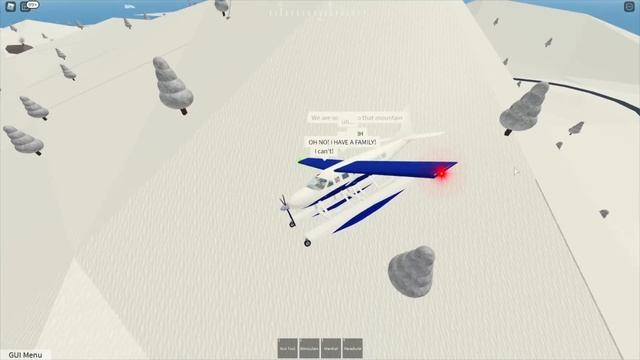 Extreme winds - Plane CRASHES into ROCKS! | PTFS Roleplay (Roblox) смотреть онлайн