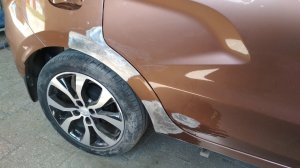 Он меня удивил, LADA XRAY.Ремонт после дтп.