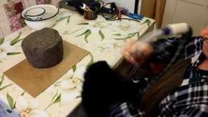 Как сушить мех. Красим мех