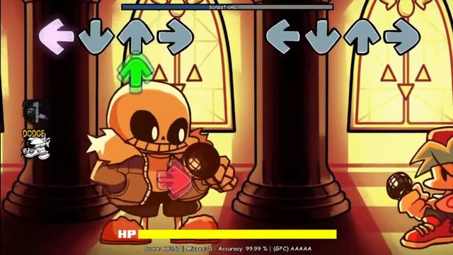 КРУТЕЙШИЙ МОД В FNF!! Indie Cross Cuphead, Sans(bad time sans), Angry Bendy смотреть онлайн