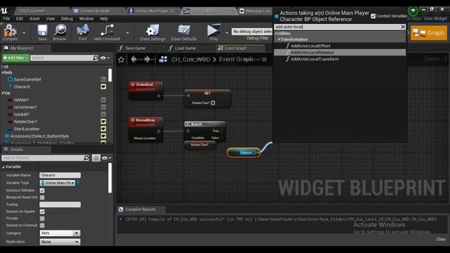 Unreal engine   Character Editor   Full tutorial With ALS   Rotate Character   Part 10