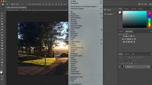 Setting up adjustment layers in Photoshop