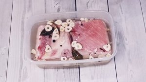 Сало соленое в горячем рассоле