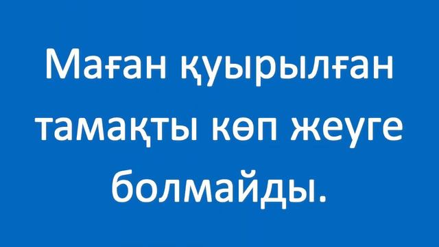Түсті тамақ дайын болды. Казахский язык. Разговорник «Приятного аппетита», 26 смотреть онлайн