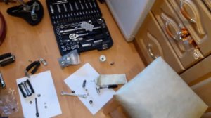 Сборка велосипеда Аист, складной. 1 часть.