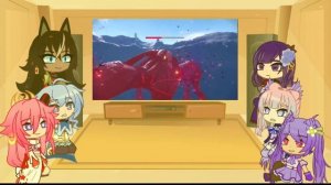 Genshin Impact reacts to Sonic Frontiers: Super Sonic vs Knight | Part 3 | + Extra lore at end