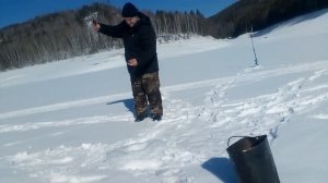 На рыбалку в залив Бюза, на мотособаке