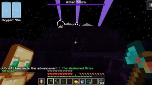 Wither Storm Survival on the Moon in Minecraft...