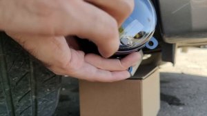 Установка ПТФ Sal Man 5 линз на Весту