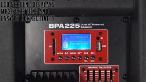 PAIRING Two Rockville BPA225 Dual 15” Powered PA Speakers with TWS (DEMO)