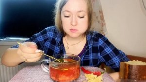 МУКБАНГ/БОРЩ/MUKBANG