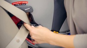 Chicco NextFit - Installing with Seat Belt: Forward-facing