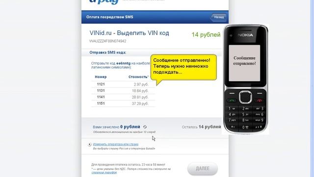 Как получить информация о комплектации автомобиля по vin