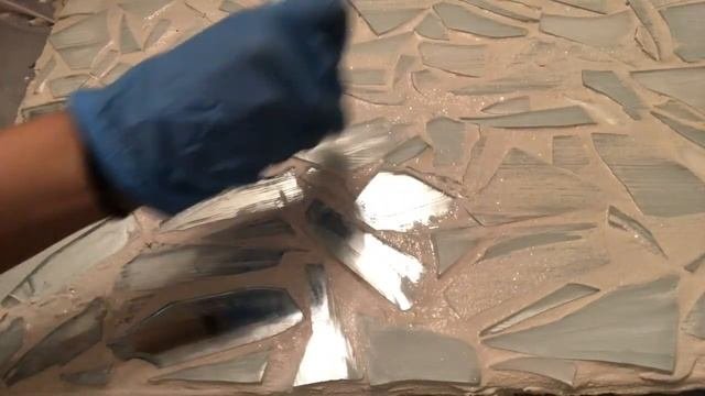 DIY Mirror Mosaic Wall Art